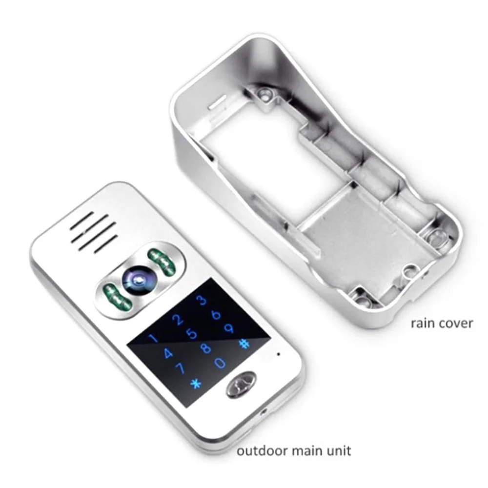TL-WF02 wifi беспроводной дверной звонок 6 светодиодный ИК Видео дверной звонок Домофон Система цифровой камеры монитор безопасности водонепроницаемый