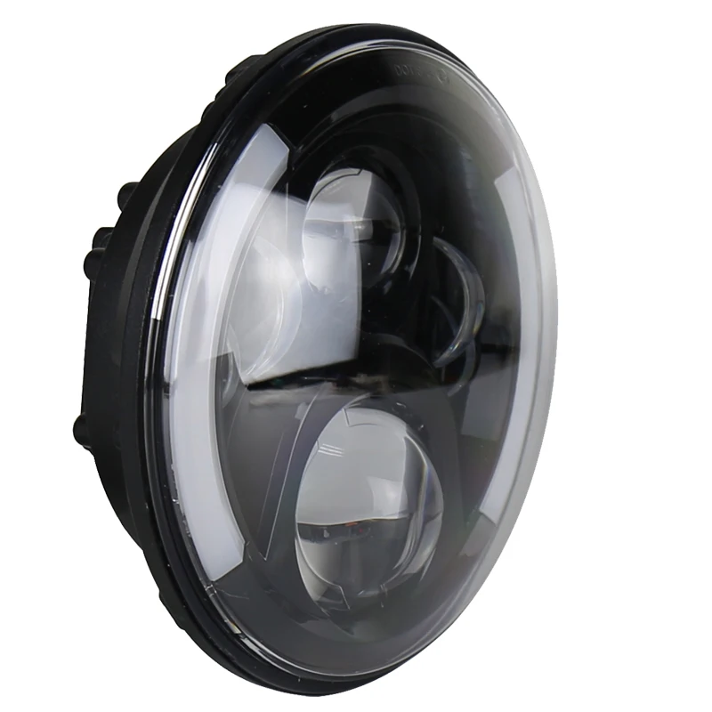 Автомобильные аксессуары 7 дюймов круглые светодиодные фары для джипа Wrangler JK Lada