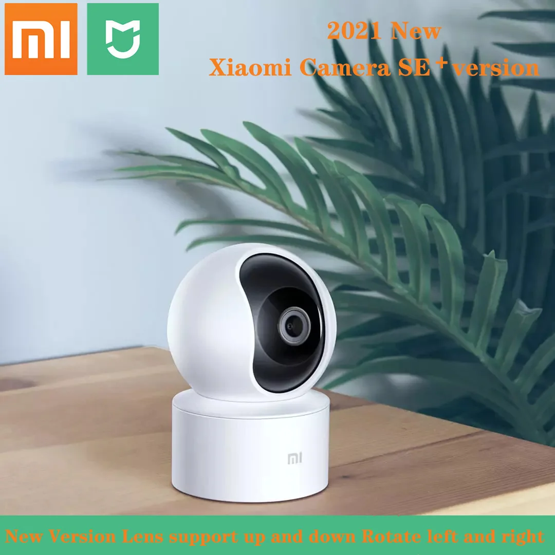 2021 Xiaomi Mijia 1080P Smart SE + IP-камера веб-камера видеокамера 360 градусов Wi-Fi беспроводное