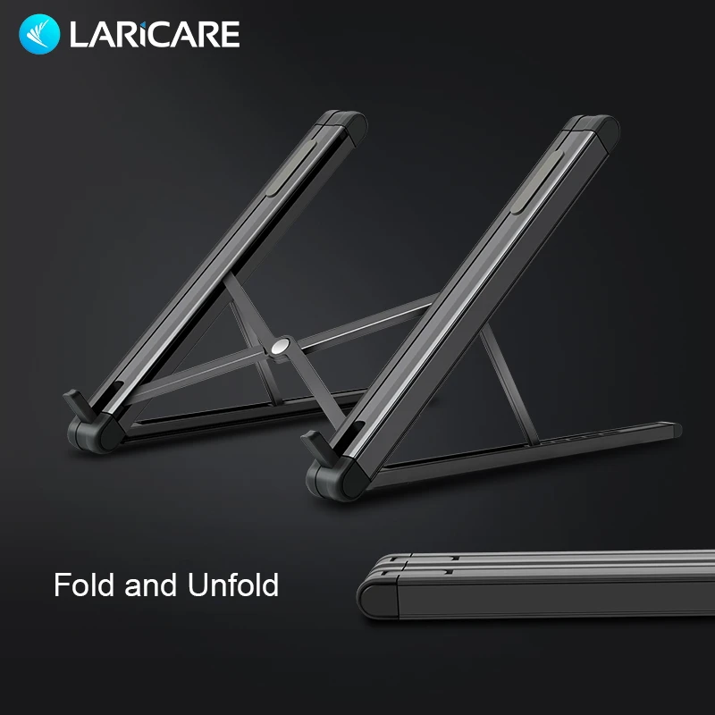 Подставка для ноутбука LARICARE поддерживает ноутбуки и планшеты от 9 7 до 17 дюймов. |