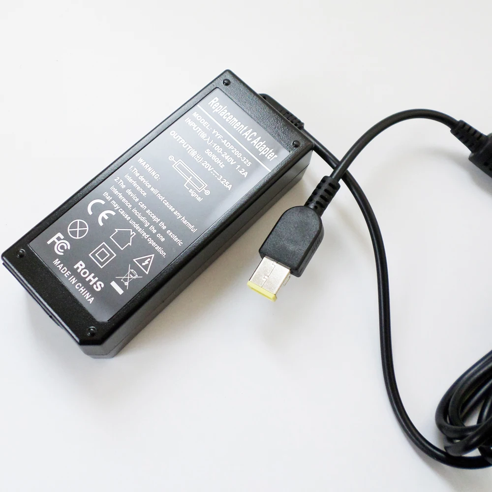 Новинка 20 в 3 25 а 65 Вт USB-разъем адаптер переменного тока зарядное устройство для