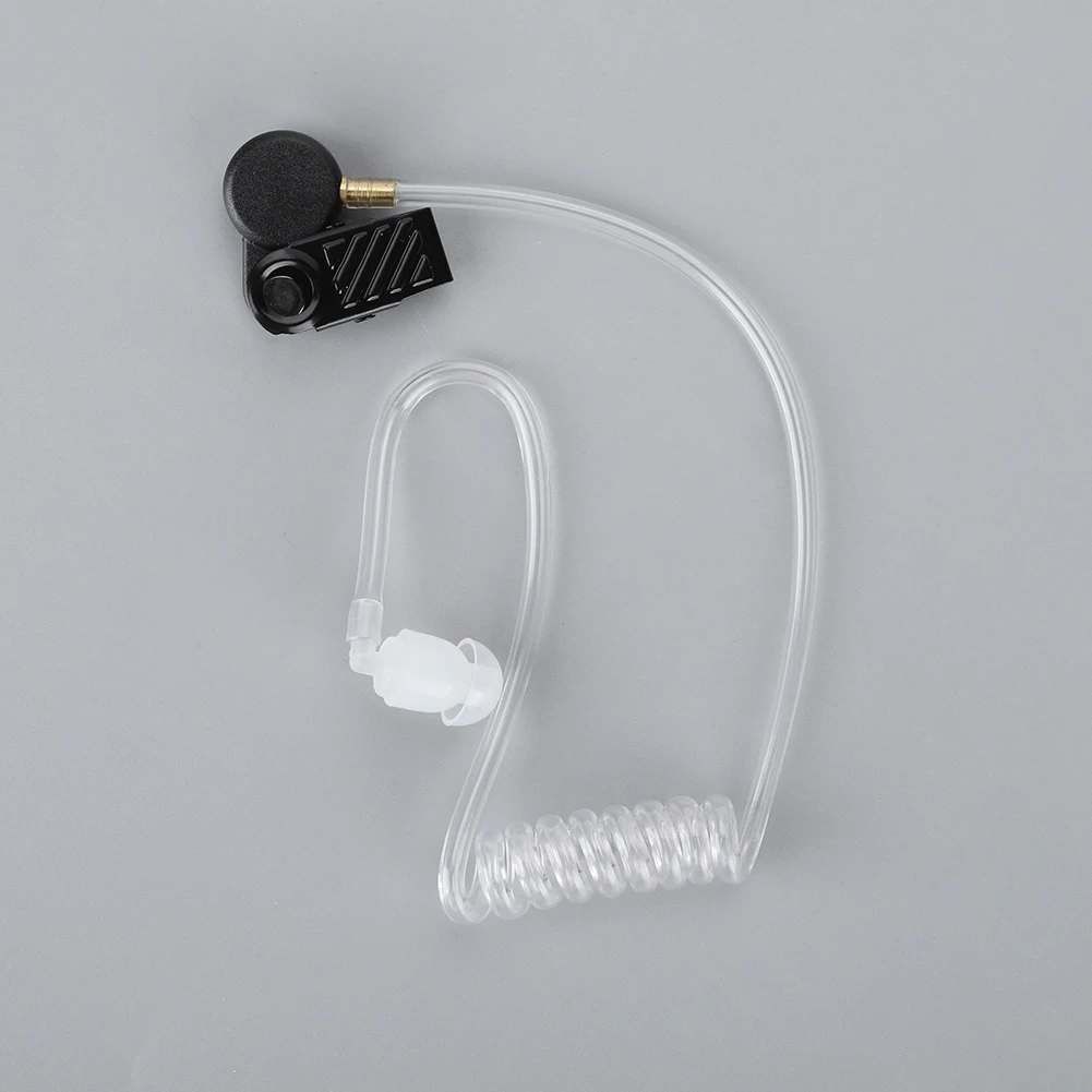 

Air Tube Walkie Talkie Earpiece Anti-Noise PPT Mic Headset With Replace Earplug For VX-6R/7R/120/270 Walkie Talkie Accessory