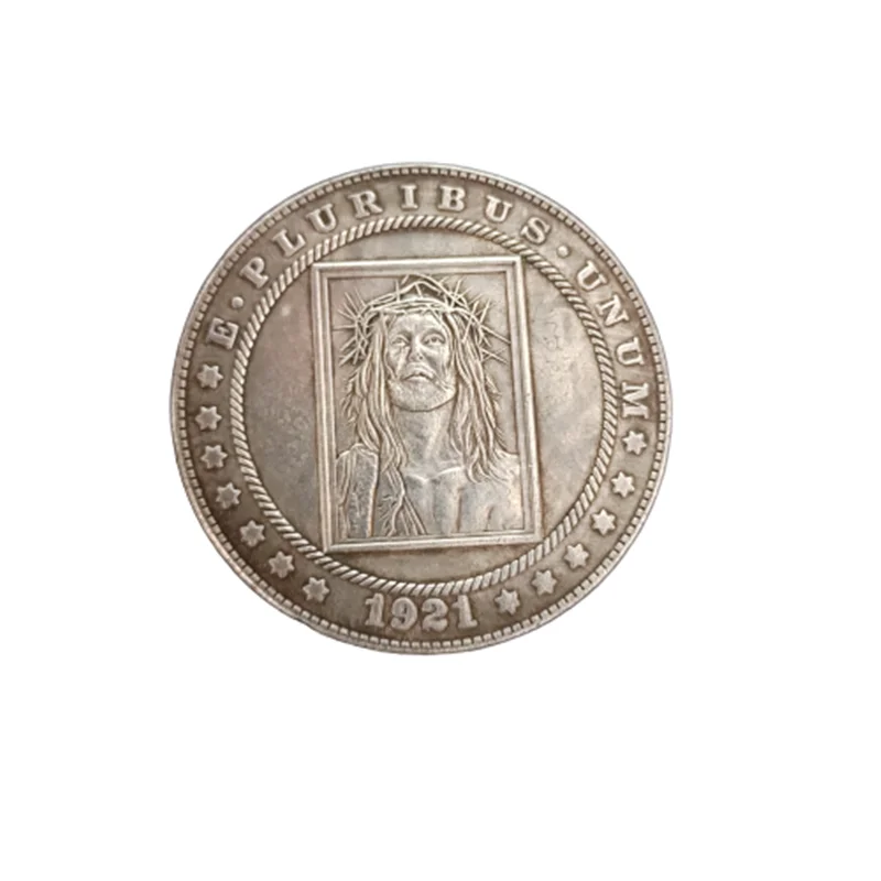 

Hobo Nickel 1921-D копия монеты доллара США Моргана 190