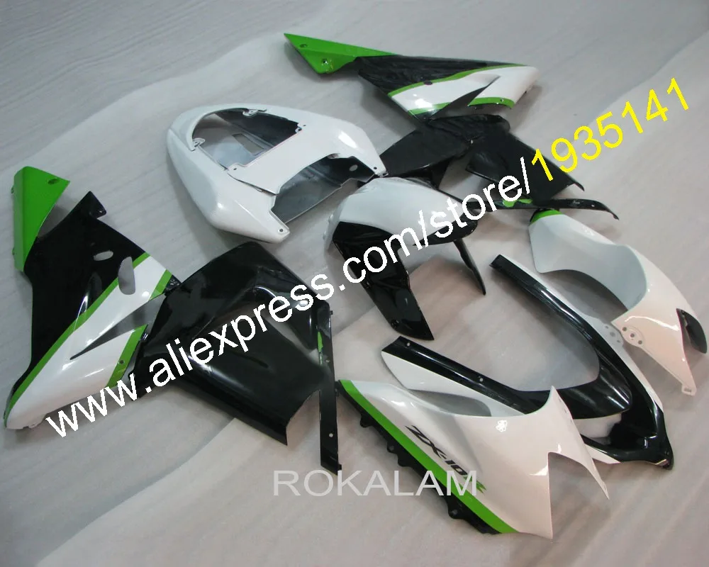 

Newest Fairing For Kawasaki ZX-10R Cowling ZX 10R NINJA 04 05 ZX10R 2004 2005 Body Aftermarket Kit (Injection molding)