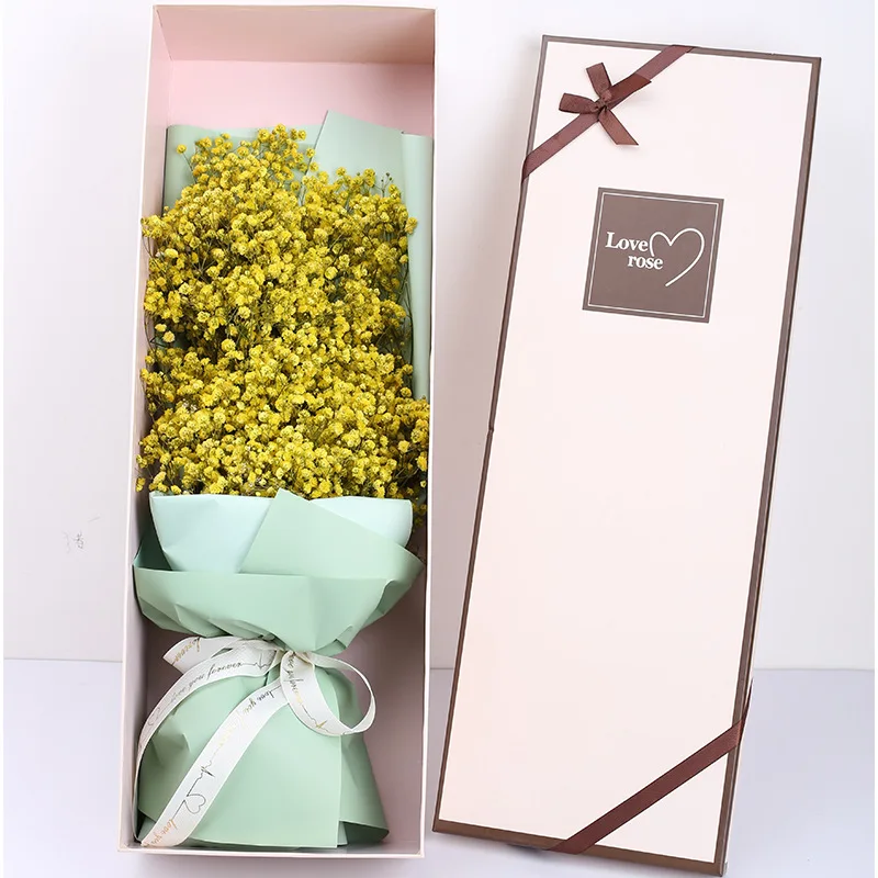 

Gypsophila Stars Dried Bouquet Box Preserved Fresh Flower Birthday Gift Net Red Girl's Heart Valentine's Day Best Friend Christ