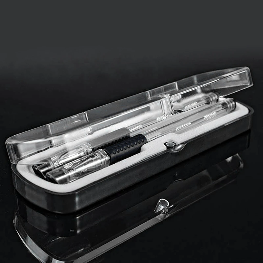 2 шт. нержавеющая сталь сигары игла перфоратор портативный металлический