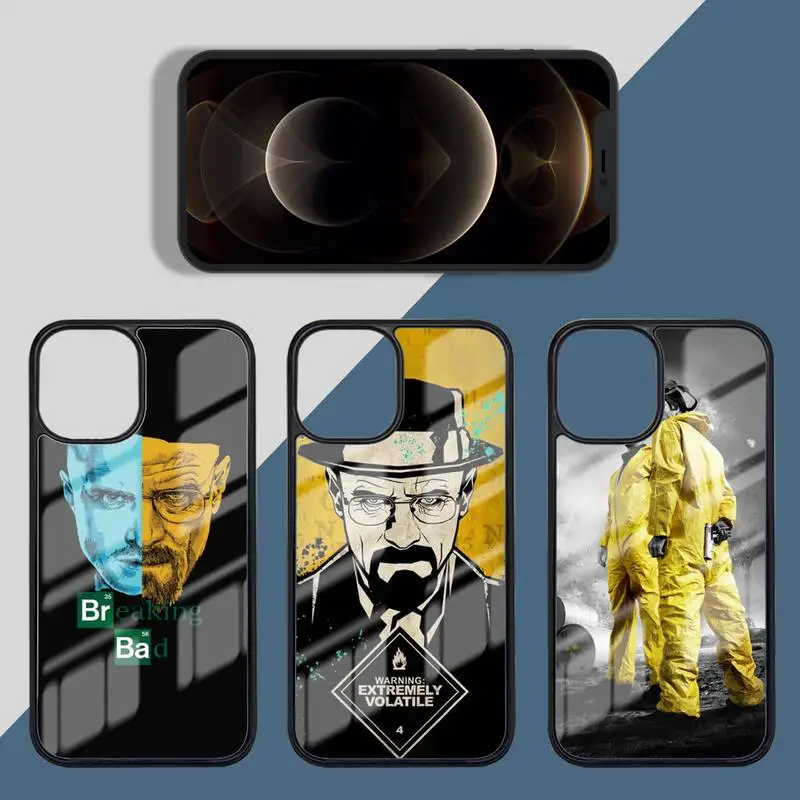 

Heisenberg Breaking Bad Phone Case PC for iPhone 11 12 pro XS MAX 8 7 6 6S Plus X 5S SE 2020 XR Luxury brand shell funda