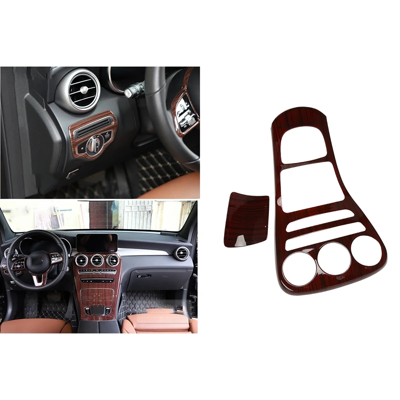 

Автомобильная центральная консоль speedtrim для Mercedes Benz C GLC Class W205 X253 2019 2020 автомобильные наклейки аксессуары