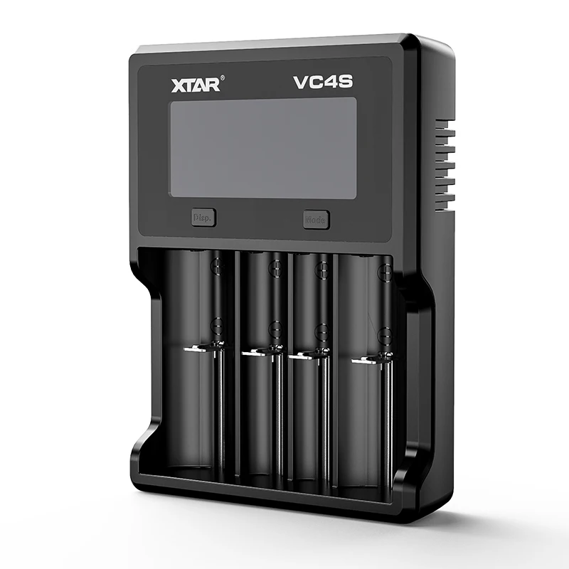 XTAR VC4S XTAR VC4S зарядное устройство с ЖК-дисплеем Быстрая зарядка 18 Вт QC3.0 настенный адаптер 1,2 в Ni-MH NI-CD AA AAA 3,6 В 3,7 в литий-ионный аккумулятор зарядное устройство 18650 - Цвет: XTAR VC4S