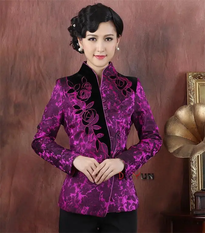 2 цвета на ваш выбор традиционная китайская одежда шелковая атласная куртка