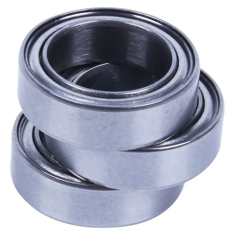 10pcs Miniature Sealed Metal Shielded Metric Radial Ball Bearing Model: MR128-ZZ 8x12x3.5Mm | Обустройство дома