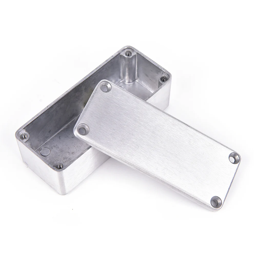 Новый Stomp Effects педаль корпус для гитарных эффектов 1590A литая алюминиевая