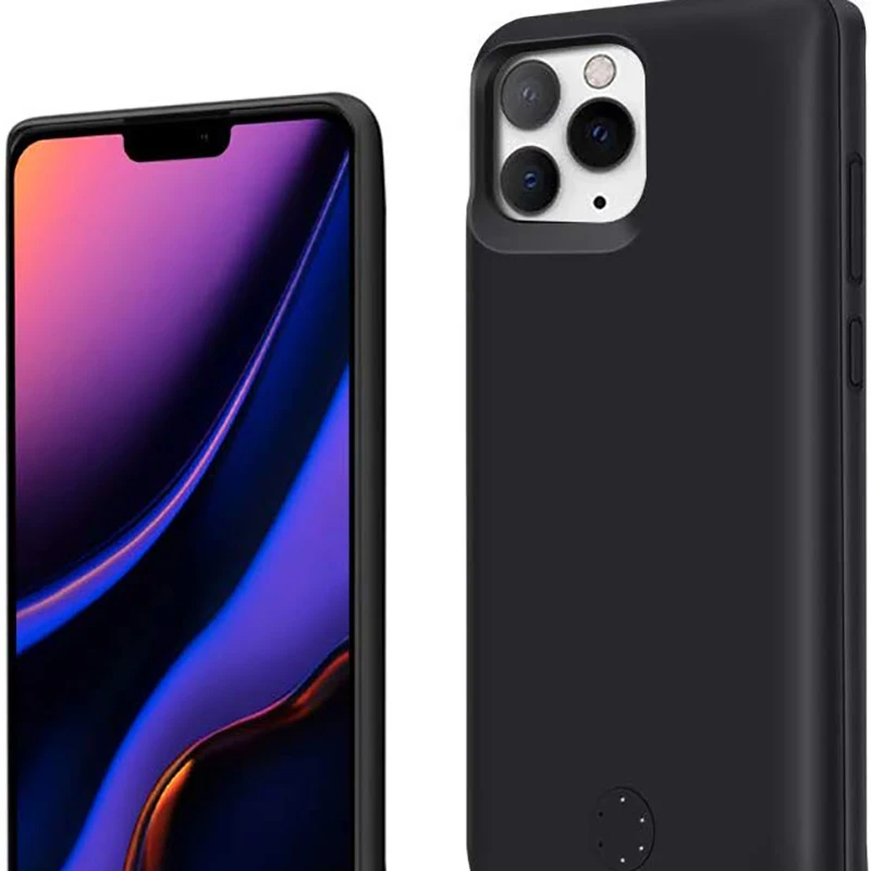 NENG 6000 мАч чехол для аккумулятора для iphone11 ProMax, чехол для зарядного устройства, умный силиконовый чехол для аккумулятора, внешний аккумулятор для iphone11