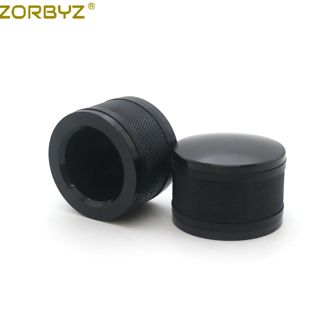 ZORBYZ мотоцикл черный/хром CNC накатанная передняя ось крышка Гайка для Harley Dyna Softail