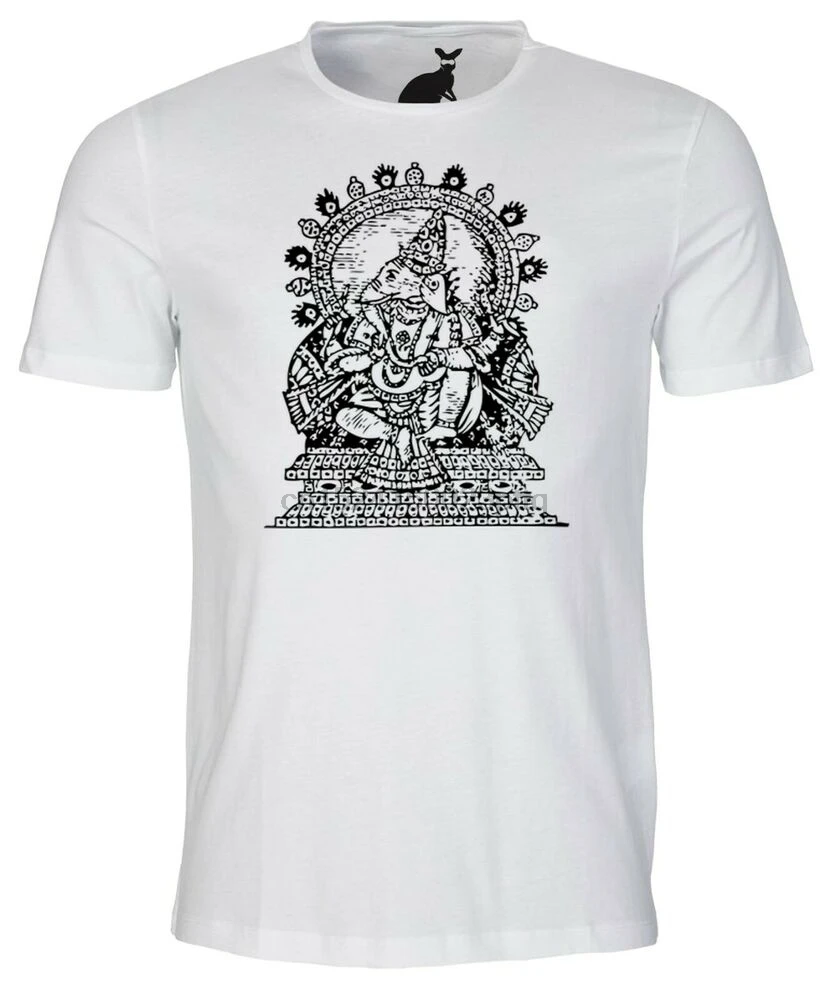 Художественная Мужская футболка GANESH индуийский индийский ганапти Ганеша Бог