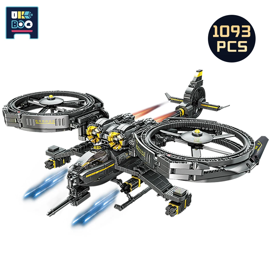 1093 шт. Детский конструктор звездное пространство | Игрушки и хобби