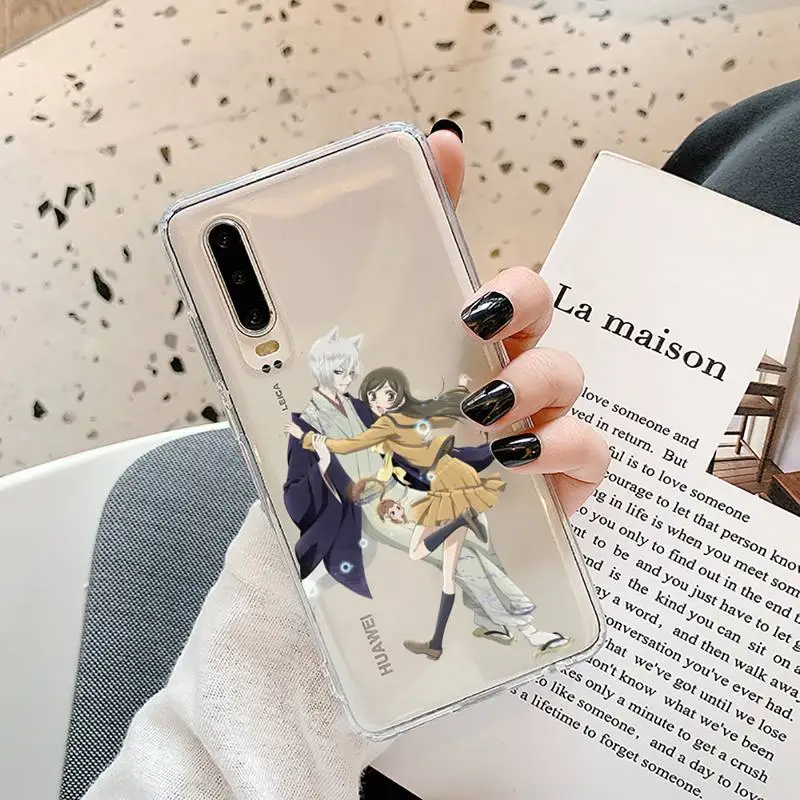 

Kamisama Hajimemashita Tomoe Phone Case Transparent for Huawei P20 P30 P40 lite pro P smart 2019 honor 8x 10i