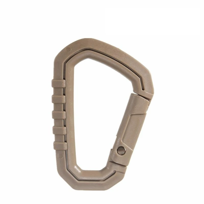 1 шт. Пластиковый Карабин с d образным кольцом для альпинизма Пряжка рюкзака
