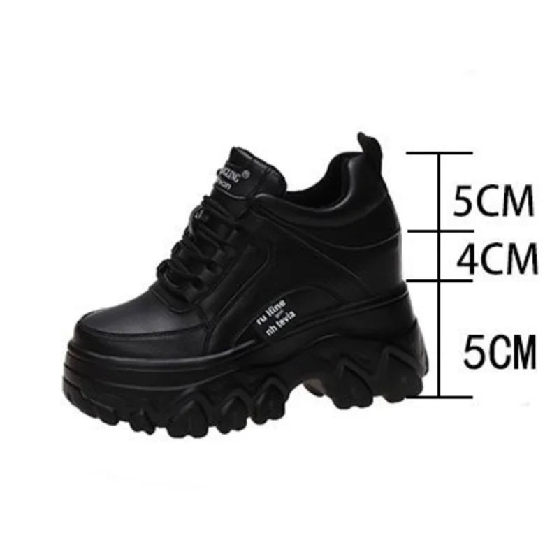 

Women's winter thick-soled inner heightening women's short boots sports shoes warm women's boots plush ankle boots lace-up tenni