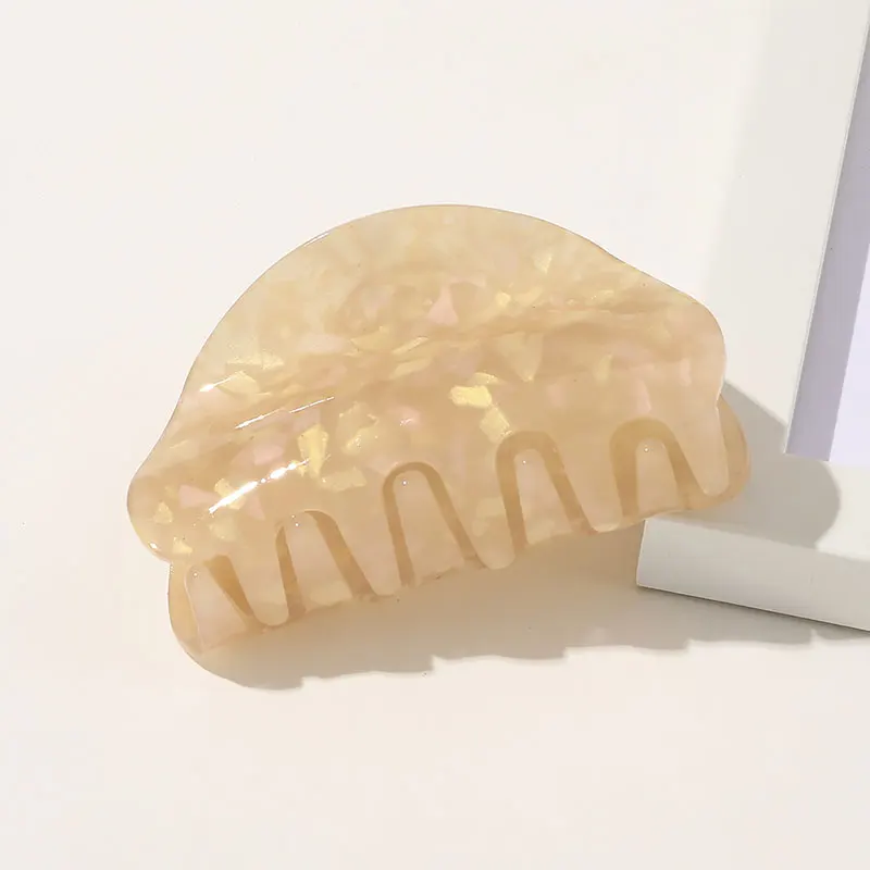 1 шт. заколка краб для волос с мраморным принтом| |