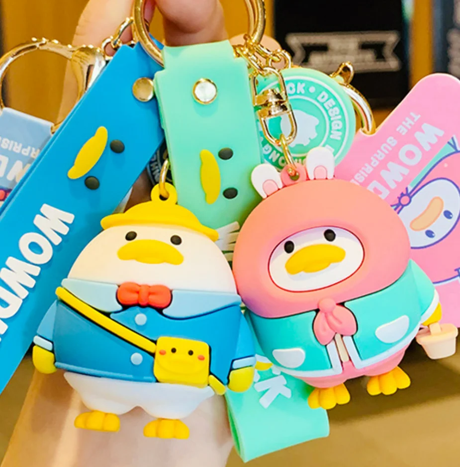 

Cute Cartoon Doll Keychain for Child Women Bag Schoolbag Charms Jewelry Car Keyrings Holder Pendant Accessories Keychains