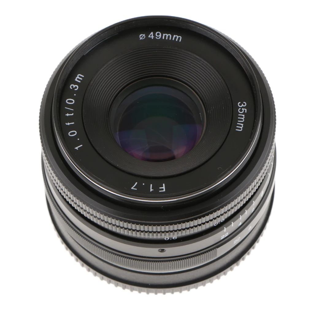 35mm f/1 7 Большая диафрагма ручной фокус объектив для Sony E Mount