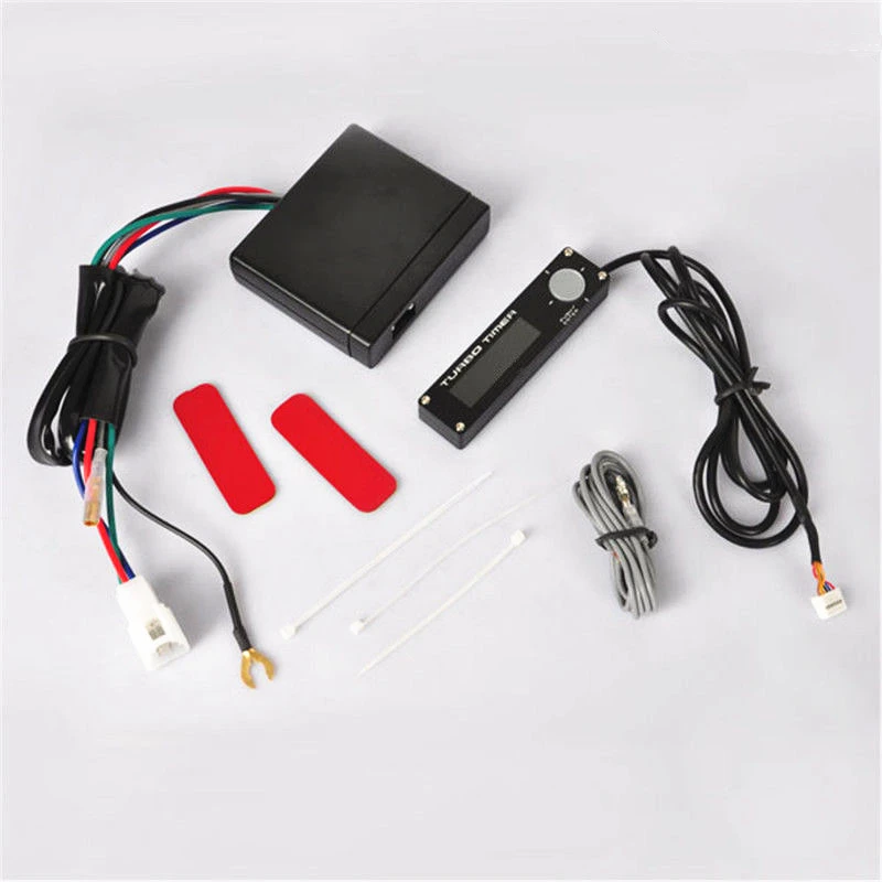 Автомобильный Черный Турбо таймер Тип 0 EVO STI WRX RX8 G35 универсальный/турбо