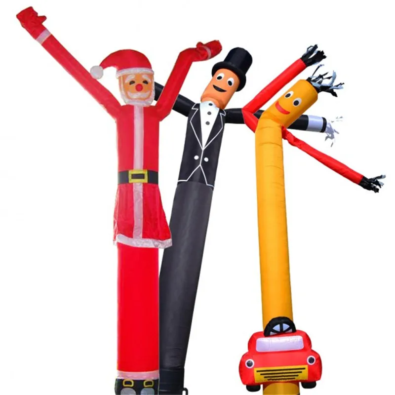 Рождество мультфильм надувные игрушки для улицы ветер воздух небо человек