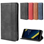 Роскошный тонкий кожаный флип-чехол в стиле ретро для телефона Kyocera Qua QZ KYV44, чехол 5,0 дюйма, кошелек, подставка для карт, Магнитный чехол-книжка
