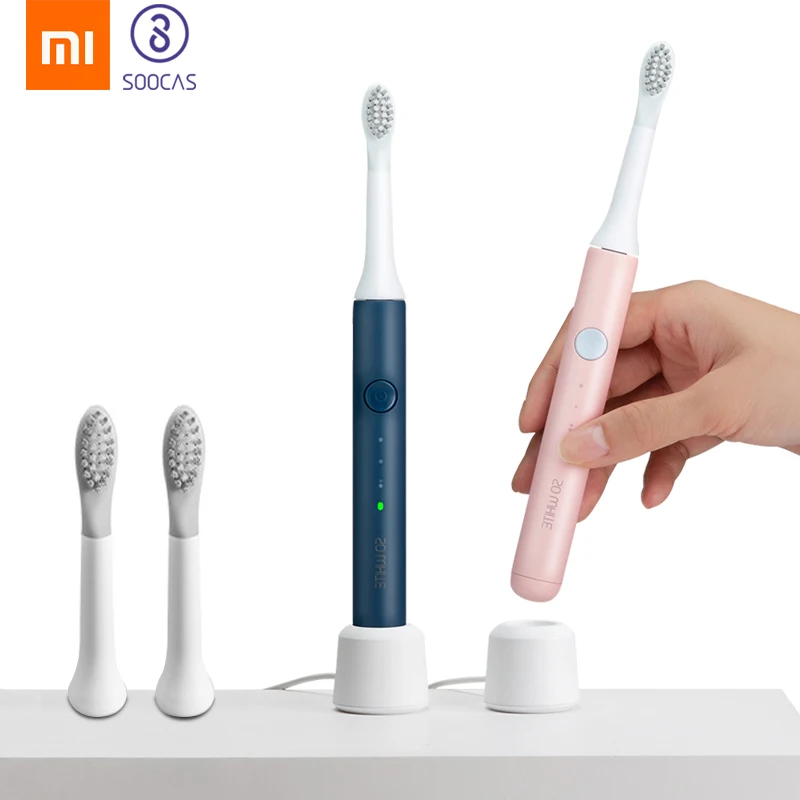 Оригинальная звуковая электрическая зубная щетка XIAOMI Mijia Soocas SO WHITE беспроводная