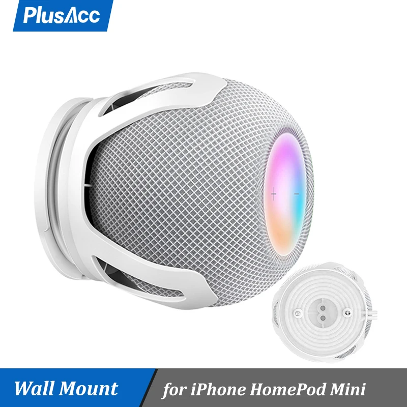 Настенный держатель PlusAcc для Homepod Mini идеальная Экономия места выходная подставка