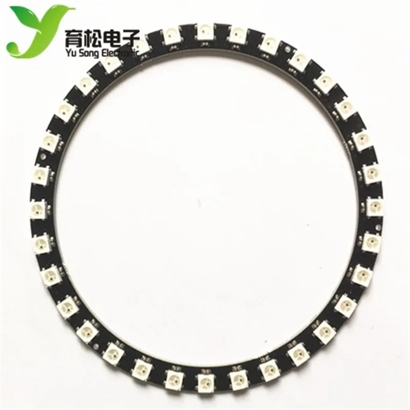 32-битный WS2812B 5050 RGB LED встроенный полноцветный световые приборы для водителя