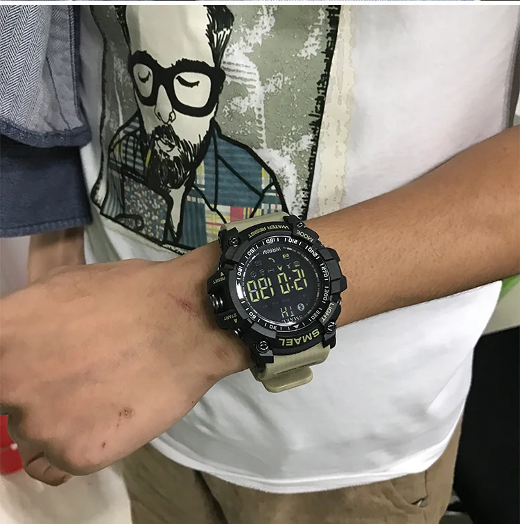 Смарт-часы smael с Bluetooth для huawei watch phone 2 step часы напоминанием спортивные samsung gear s3