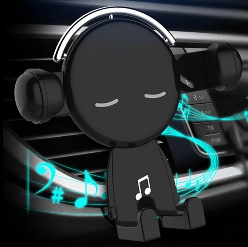 

Mobile Phone Holder Car Air Outlet Car Phone Holder Cartoon Creative Navigation Mobile Phone Holder Car Accessories New Product