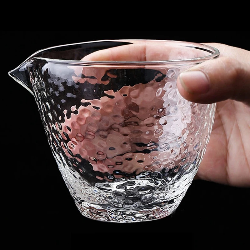 Японский стиль термостойкая стеклянная чашка с чайной протечкой утолщенный