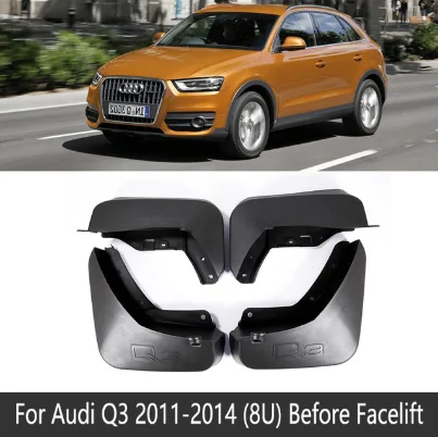 

Брызговики для Audi Q3 8U, 2011 ~ 2018, 2012, 2013, 2014, 2015, 2016, 2017