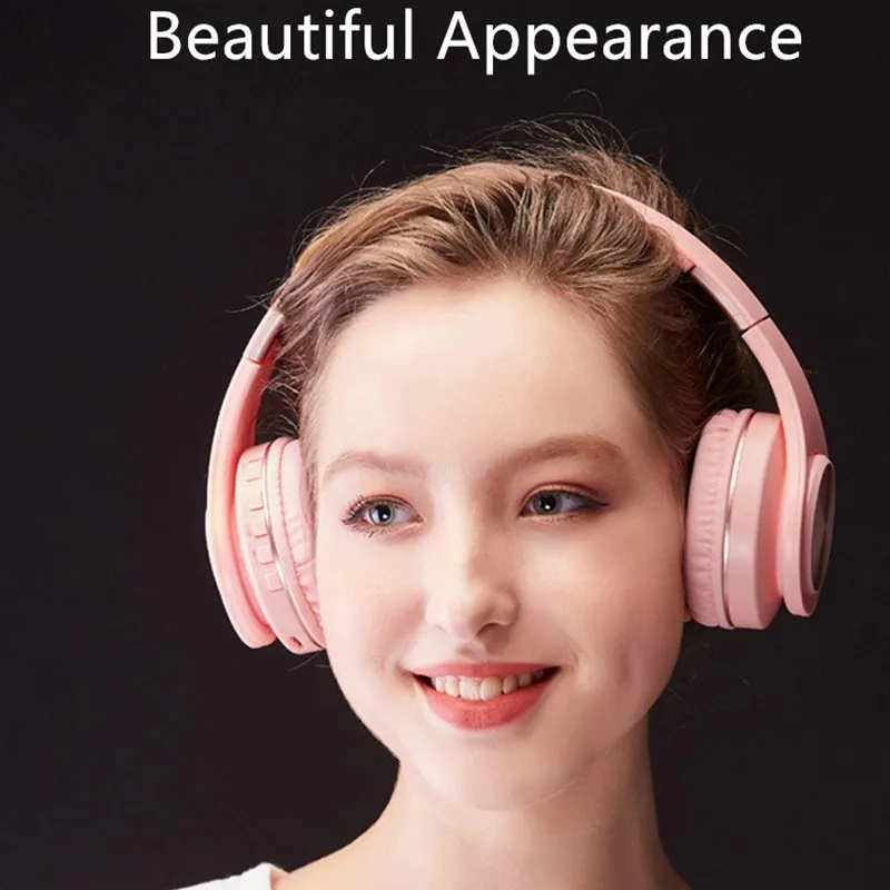 

A1 Bluetooth 5.0 Wireless Headphone With HD MIC Headset Support Tf card Earphone Adjustable Foldable Headphone For phone