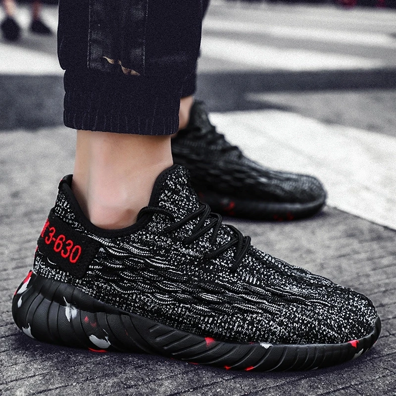 

Sneakers Men Running Shoes Breathable Outdoor Lightweight Wear-resistant Shock Absorption Male Walking Shoes Zapatillas Hombre