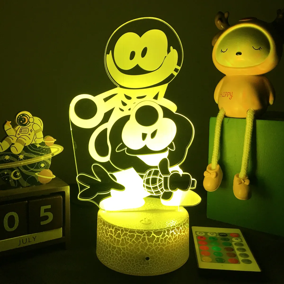 

Game Friday Night Funkin Night Light Skid and Pump Figure Table Lamp for Children's Bedroom Decoration Birthday Gifts