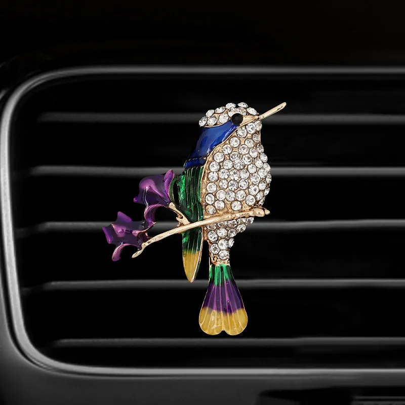 

Magpie Style car air freshener perfume bottle diffuser in the car auto Air Little bird conditioner outlet vent air Perfume clip