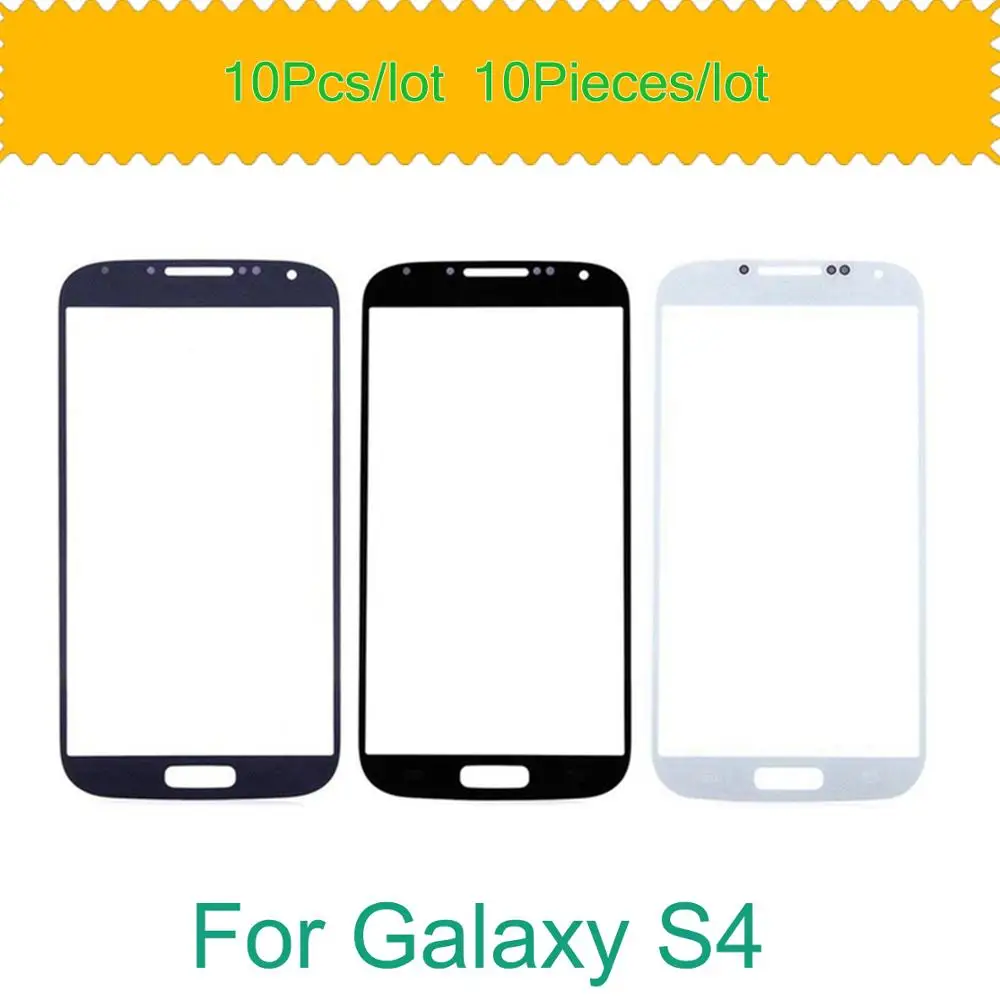 10 шт./лот для Samsung Galaxy S4 GT i9505 i9500 i9506 i9515 i337 сенсорный экран передняя панель