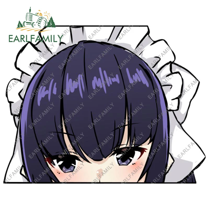 EARLFAMILY 13 см x 10 2 для Narberal Overlord аниме автомобильные наклейки с фургоном виниловые