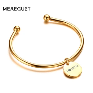 Женский браслет с лазерной гравировкой