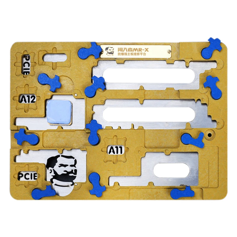 

Mechanic MR-X Motherboard Repair Fixture Platform For Iphone X XR XS Max Mainboard Heat Dissipation CPU Power Glue Fixed Clamp