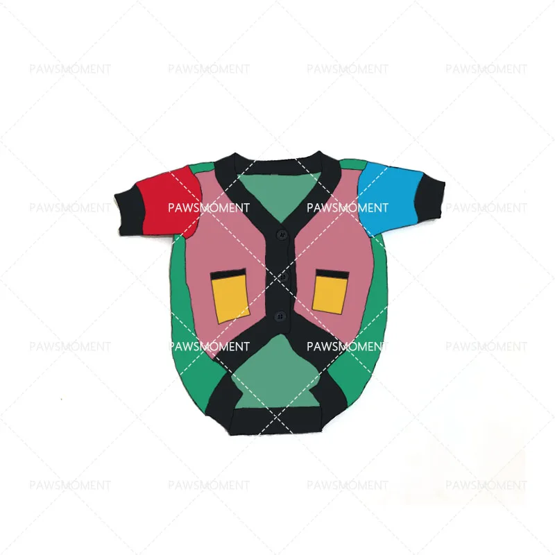 Ropa de invierno para perros peque&ntilde;os, c&aacute;rdigan para cachorros, Bulldog Franc&eacute;s, traje para mascotas, Chihuahua, Pug, PC2189-0