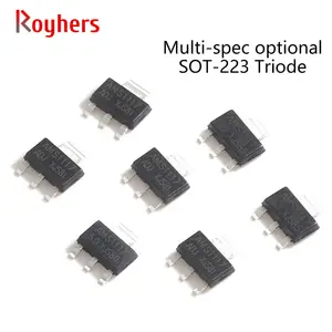 10Pcs SMD Low Dropout Voltage Regulator Transistor TLV1117-50IDCYR AMS1117-ADJ CZT5551 LM317DCYR SPX1117M3-3.3 FZT851 IC SOT-223