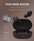 Футляр для наушников Xiaomi Redmi Airdots TWS Bluetooth-совместимая гарнитура аксессуары силиконовые утолщенные с зарядным светильником