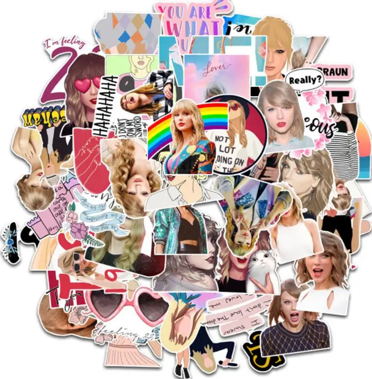 

10/30/50pcs Singe Meimei Graffiti Waterproof Skateboard Travel Suitcase Phone Pencil Cases Laptop Luggage Stickers Cute Kids