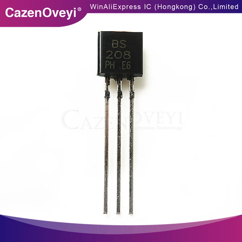 

5 шт./лот BS250 = BS208 45V 0.23A 0,7 W TO-92 в наличии