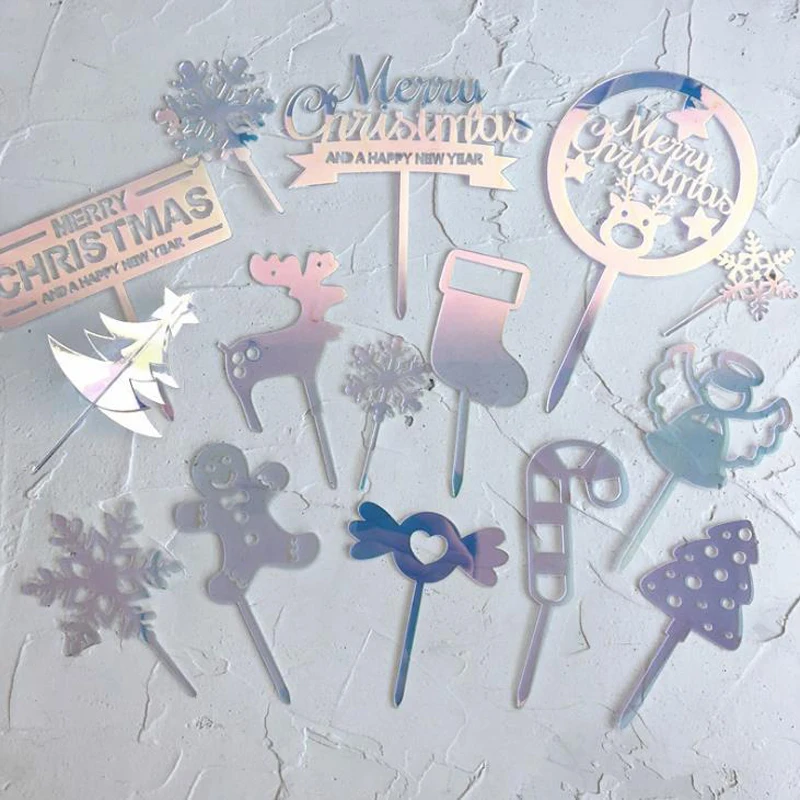 1 комплект лазерной яркого цвета с блестками задний фон веселой рождественской